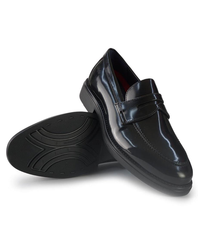 Callaghan Mocassini Uomo in Pelle Spazzolata Nero - MARIO SPATARELLA