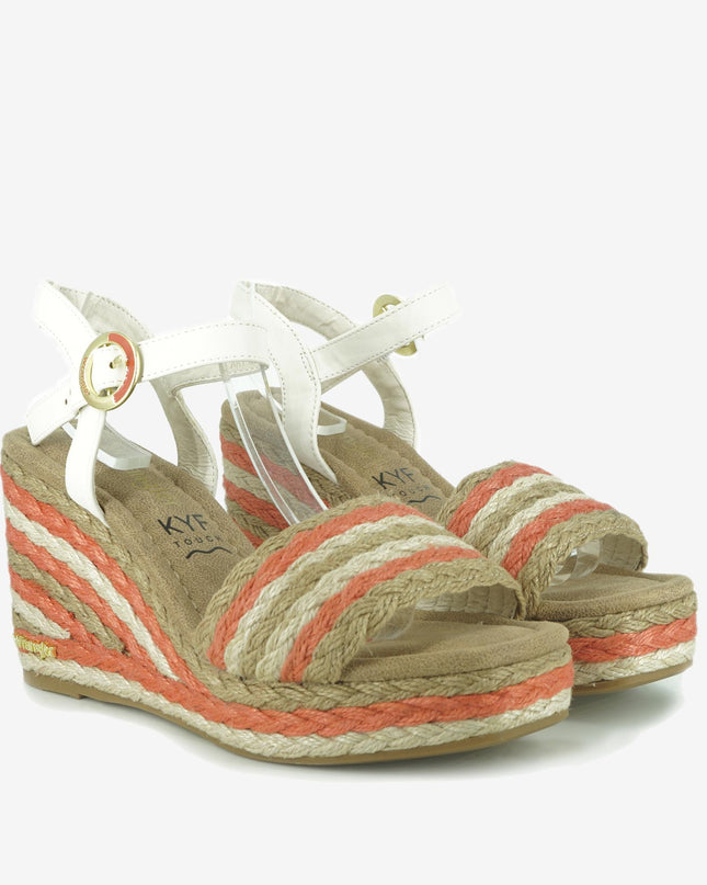 Sandali Donna Zeppa Corda - MARIO SPATARELLA