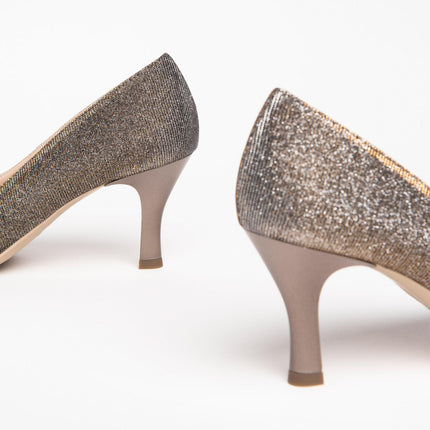 Nero Giardini Decollete Donna in Tessuto Rame - MARIO SPATARELLA