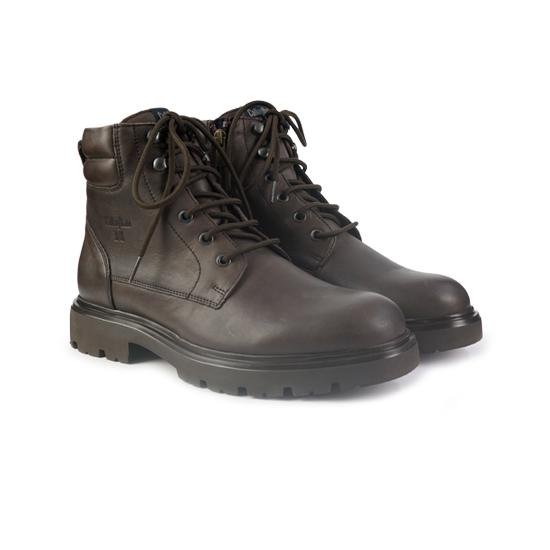 Stivaletti Alti Lacci Uomo Moro - MARIO SPATARELLA