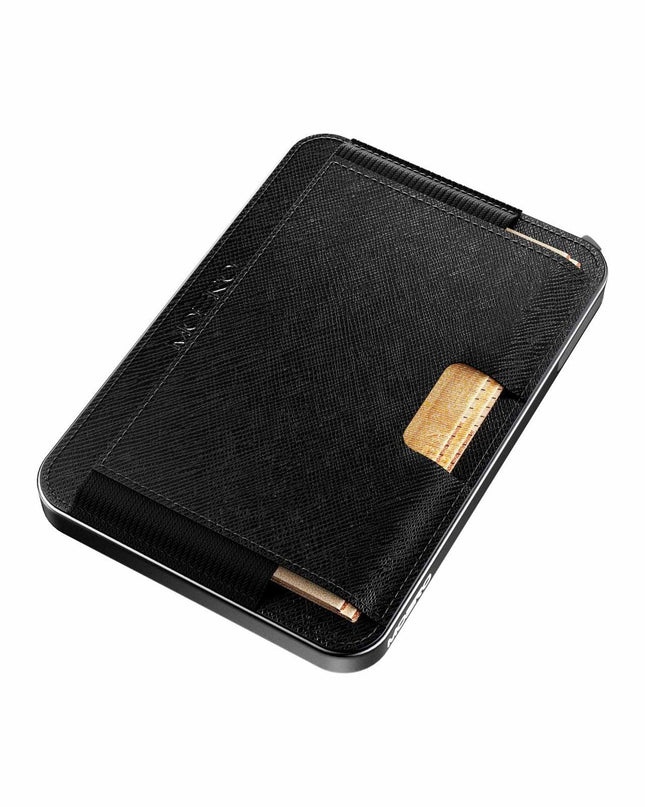 Moero M2 Pro Saffiano Black Portafoglio Slim - MARIO SPATARELLA