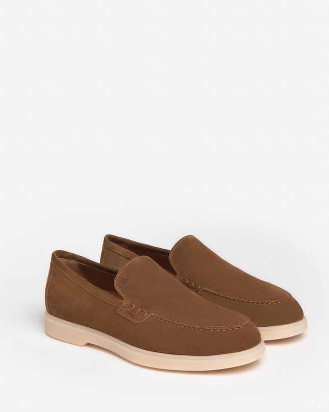 Nero Giardini Mocassini Uomo in Camoscio Malto - MARIO SPATARELLA