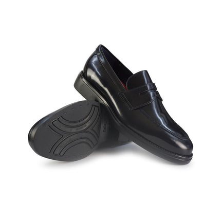 Callaghan Mocassini Uomo in Pelle Spazzolata Blu - MARIO SPATARELLA