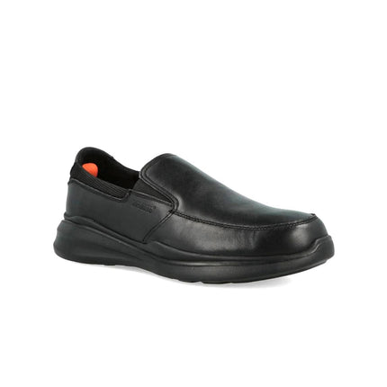 Impronte Mocassini Uomo Slip On in Pelle Nero - MARIO SPATARELLA