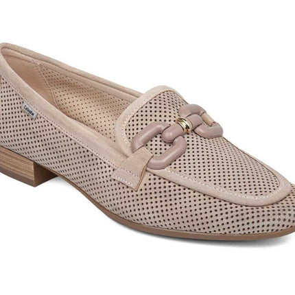 Mocassini Donna Camoscio Nude - MARIO SPATARELLA