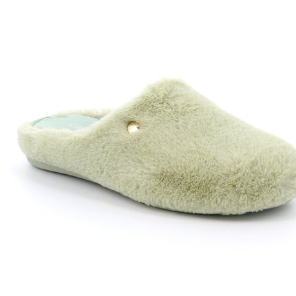 Pantofole Donna Pelouche Verde - MARIO SPATARELLA