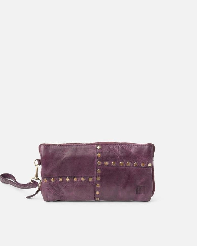 Biba Portafogli Pochette Donna in Pelle Vino - MARIO SPATARELLA