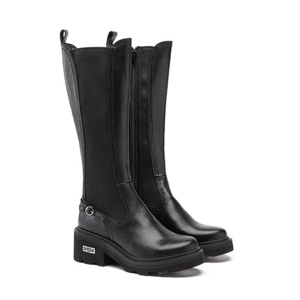 Stivali Cult Donna in Pelle Nero - MARIO SPATARELLA