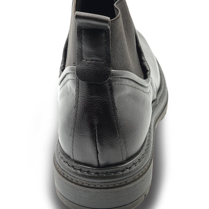 Stivaletti Chelsea Uomo in Pelle Marrone U35204 MARRONE Mjus 