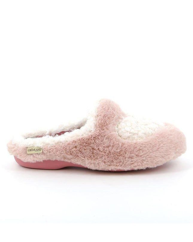 Pantofole Donna in Pelouche CI2644 CIPRIA BIANCO Grunland 