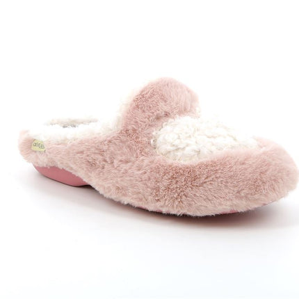 Pantofole Donna in Pelouche CI2644 CIPRIA BIANCO Grunland 