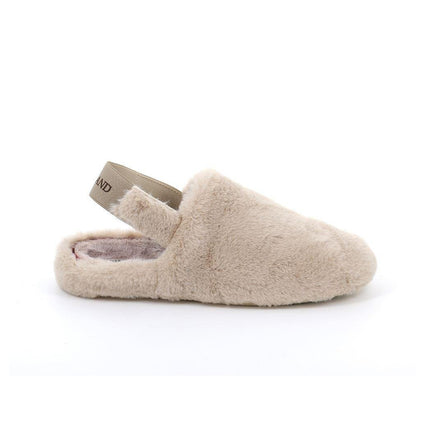 Pantofole Donna con Soletta Estraibile CI3147 BEIGE Grunland 