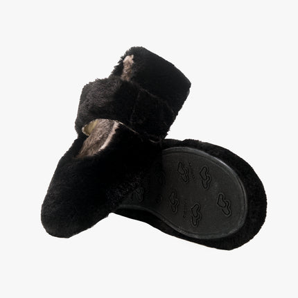 Pantofole Donna con Soletta Estraibile PA1146 NERO Grunland 