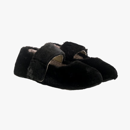 Pantofole Donna con Soletta Estraibile PA1146 NERO Grunland 