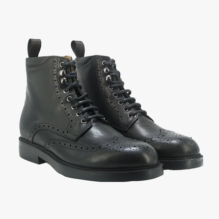 Stivaletti Uomo Oxford in Pelle Nero DILAN23 NERO Rogal's 