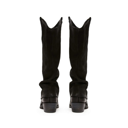 Texano Donna Camoscio Nero DRESA C833 MARVIN BLACK Felmini 