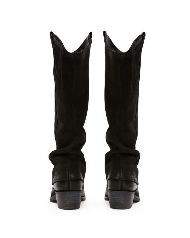 Texano Donna Camoscio Nero DRESA C833 MARVIN BLACK Felmini 