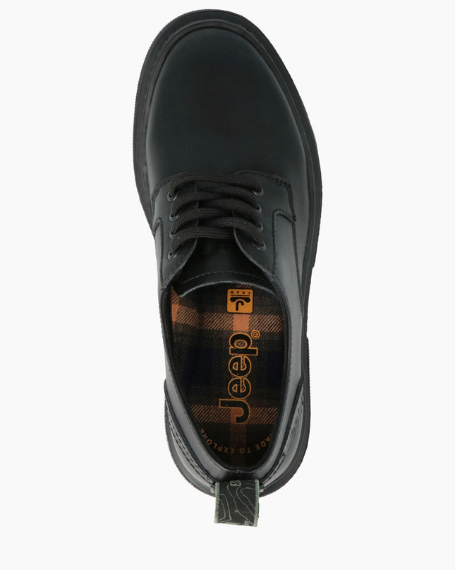 Francesina Donna Nero RENEGADE DERBY BLACK 062 Jeep Footwear 