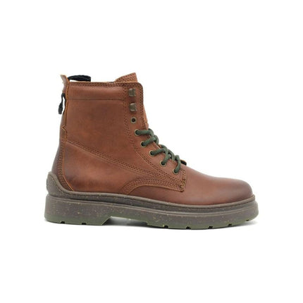 Anfibi Uomo Pelle Cuoio RED ROCK BOOT COGNAC 064 Jeep Footwear 