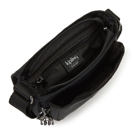 Borsetta Tracolla con Patta LOREEN MINI ENDLESS BLACK Kipling 