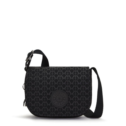 Borsetta Tracolla con Patta LOREEN MINI SIGNATURE EMB Kipling 