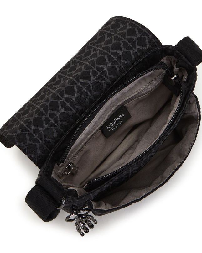 Borsetta Tracolla con Patta LOREEN MINI SIGNATURE EMB Kipling 
