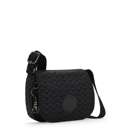 Borsetta Tracolla con Patta LOREEN MINI SIGNATURE EMB Kipling 
