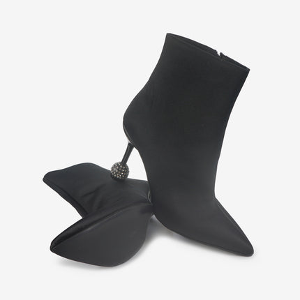 Stivaletti Donna Tacco Punta Nero 514 ELEGANT BLACK Tsakiris Mallas 