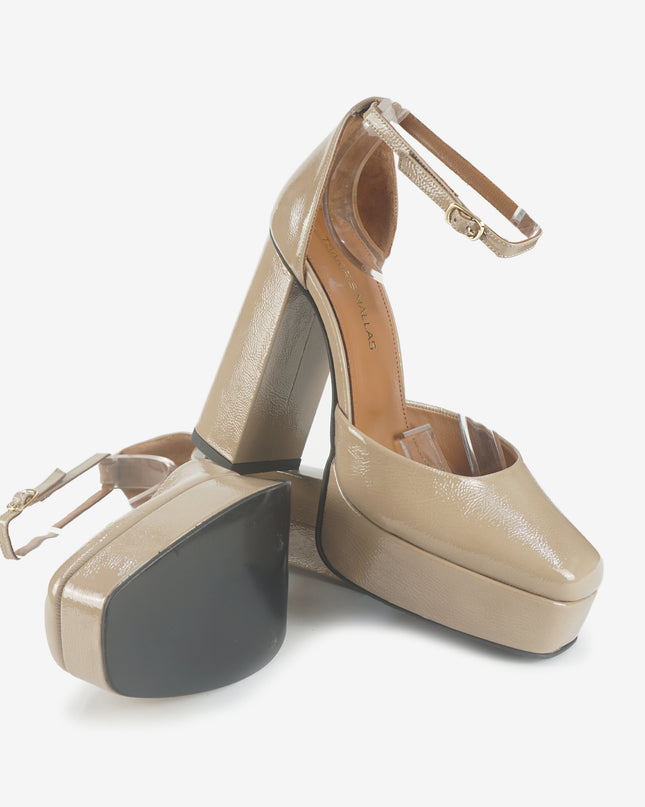 Decolletè Mary Jane Vernice Beige 770 SPRINT BEIGE Tsakiris Mallas 