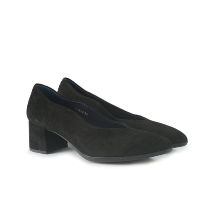 Decollete Donna Camoscio Nero 31508 FORRO BLACK Callaghan 