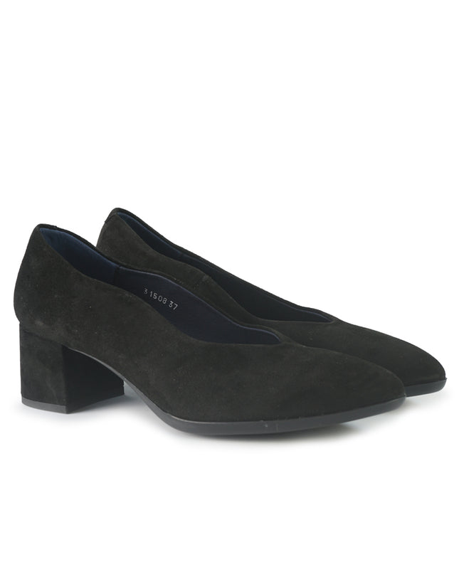 Decollete Donna Camoscio Nero 31508 FORRO BLACK Callaghan 