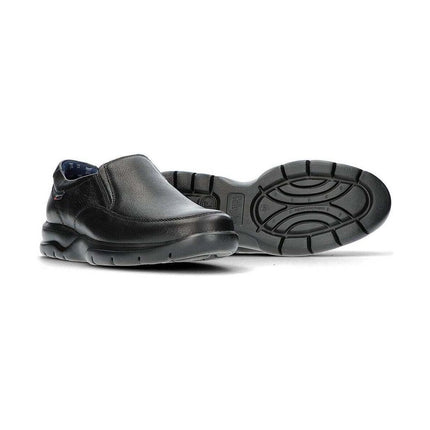 Mocassini Slipon Uomo In Pelle Nero Confort 55601 CAMBRIDGE BLACK Callaghan 