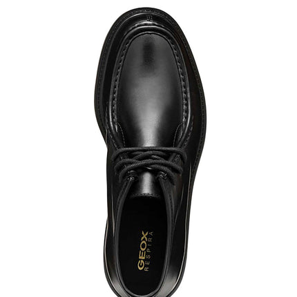 Ingegnere Stringato Pelle Nero U46FRD 00043 SPHERICA EC7 BLACK Geox 