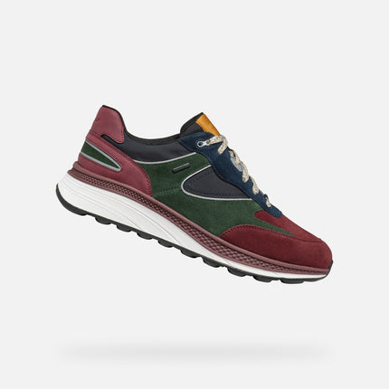 Sneakers Uomo Camoscio Verde U46HGA 00022 SPHERICA GREEN Geox 