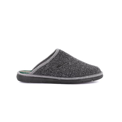 Pantofole Uomo Ciabatte in Tessuto Grigio CI1883 LOSO ANTRACITE Grunland 