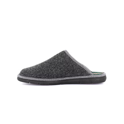 Pantofole Uomo Ciabatte in Tessuto Grigio CI1883 LOSO ANTRACITE Grunland 