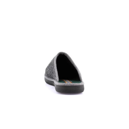 Pantofole Uomo Ciabatte in Tessuto Grigio CI1883 LOSO ANTRACITE Grunland 