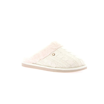 Pantofole Donna Maglia e Peluche Panna CI2475 KANT PANNA Grunland 
