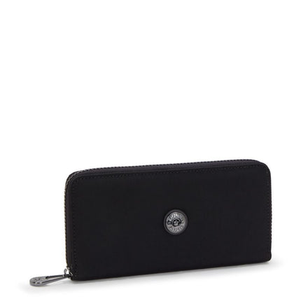 Portafogli Donna Lungo Nero MONEY WORLD ENDLESS BLACK Kipling 