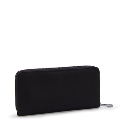 Portafogli Donna Lungo Nero MONEY WORLD ENDLESS BLACK Kipling 
