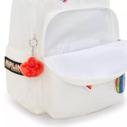 Zaino Pride Multitasche con Porta PC SEOUL PRIDE ALABASTER PATCH Kipling 