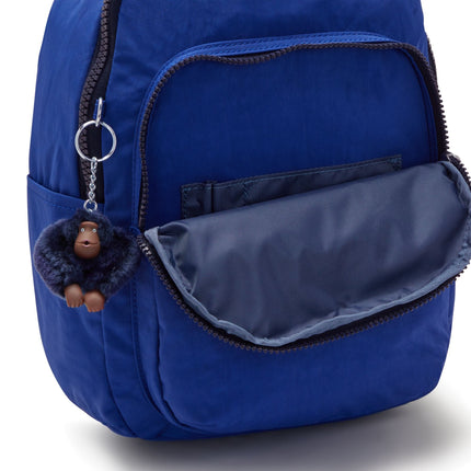 Zaino Porta Computer 11 Pollici Blu Ink SEOUL S BLUE INK COMBO Kipling 