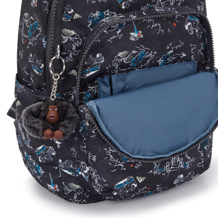 Zaino Porta Computer 11 Pollici Fantasia SEOUL S JUNGLE FUN RACE Kipling 