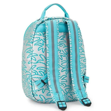 Zaino Porta Computer 11 Pollici Fantasia SEOUL S METALLIC PALM Kipling 