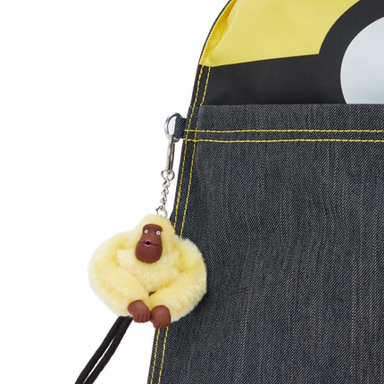 Sacca in Tessuto Minions SUPERTABOO MINIONS JEANS BLOCK Kipling 