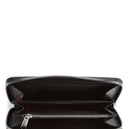 Portafogli Donna Lungo con Zip Pelle Nero FZP61 MELLOW LEATHER BLACK Mandarina Duck 