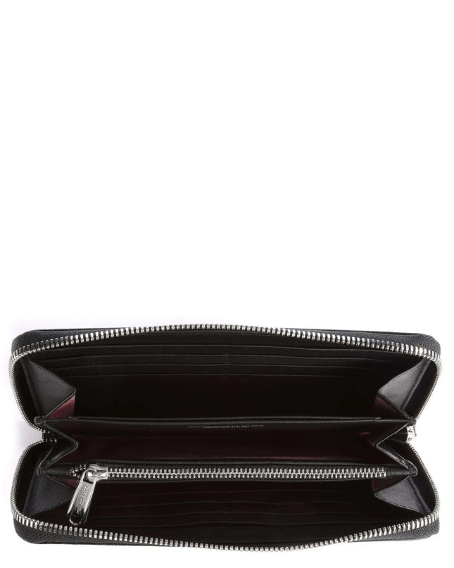 Portafogli Donna Lungo con Zip Pelle Nero FZP61 MELLOW LEATHER BLACK Mandarina Duck 