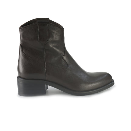 Stivaletto in Pelle Moro ELENA42 URBAN BROWN Spatarella 