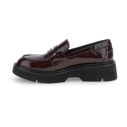 Mocassini Donna Vernice Bordeaux TESSA 3 221625 RUM DK Stonefly 