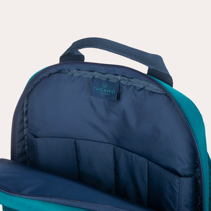 Zaino Porta Pc Laptop 14 Pollici Blu LUX LAPTOP BLEU Tucano 